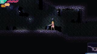 Hentai game. Busty blonde girl fucking (Demo version) - 6 image