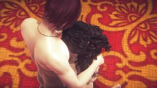 Hentai Uncensored - Threesome having sex with 2 waitresses in a restaurant FULL - Japanese Asian Manga Anime Film Game Porn - 9 image