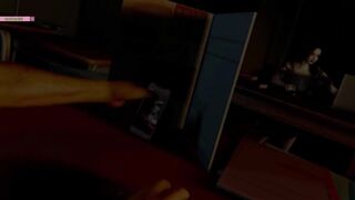 Lustful Beauty Teacher Fuck the Old Student Big Cock - 3D Animation Hentai - 1 image