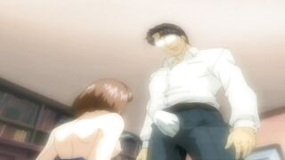 Wife cheats on her husband with young boy - Anime Uncensored - 4 image