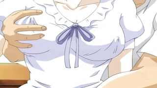 Wife cheats on her husband with young boy - Anime Uncensored