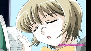 Hentai - Fucking with My Girlfriend on a Public Bus (Uncensored) - 1 image