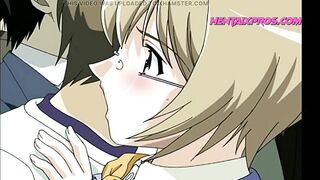 Hentai - Fucking with My Girlfriend on a Public Bus (Uncensored) - 6 image