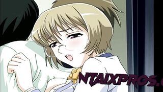 Hentai - Fucking with My Girlfriend on a Public Bus (Uncensored) - 8 image