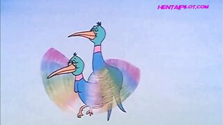 Little Red Riding Hood Caught and Fucked By The Hunter - Vintage Cartoon Porn Parody - 4 image