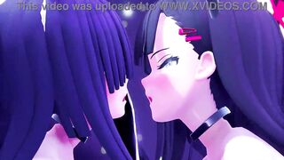 Ichika and Masami Mob Reverse Bunny