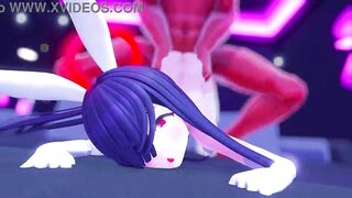 Ichika and Masami Mob Reverse Bunny