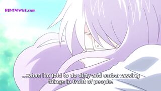 The Cleaning Lady got Caught - Double Penetration in Public Garden - Exclusive Hentai - SUB - 5 image