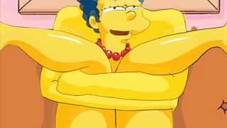 Marge can't resist Ned Flanders  - 3 image