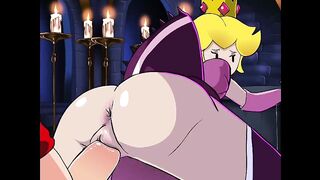 Mario's princess fucks Luigui hard sex without CENSORSHIP - 4 image