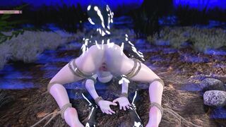 Feng Qing Er Fuck the Junggle Ghost - 3D Animation Hentai - 4 image