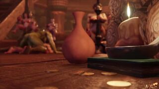 Orcs And Dwarves By Nyl (Futa Hentai Animation) - 1 image