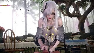 Bigboobs master ride her junior - 3D Animation - 1 image