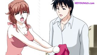 Cheating Wife, StepMOM and Big Boobs - She was Impregnated - Exclusive Hentai - ENG SUB - 3 image