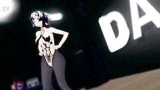 Genshin Eula Hentai Hot Sexy Dance Good Night Kiss MMD 3D Dark Crimson Hair (CLIP) - 9 image