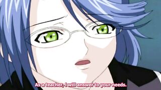 Huge-Titted MILF Fucks Her Student Like a Toy in a Rough, Juicy Sex Lesson! ANIME UNCENSORED - 4 image