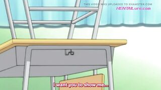 Huge-Titted MILF Fucks Her Student Like a Toy in a Rough, Juicy Sex Lesson! ANIME UNCENSORED - 6 image