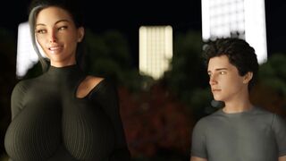 Hard and Long Night with Busty Milf, Her Pussy is Very Tight - 3D Animation HQ - 10 image