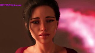 Hard and Long Night with Busty Milf, Her Pussy is Very Tight - 3D Animation HQ - 5 image