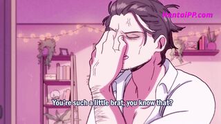 Princess Suck Daddy Cock ( Uncensored Hentai ) - 1 image