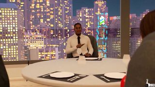 Hot Wife Suck off Her Husbands New Boss During a Meeting. - 4 image