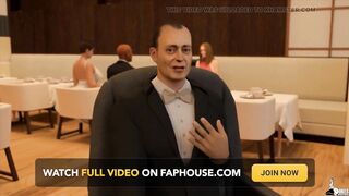 Hot Wife Suck off Her Husbands New Boss During a Meeting. - 6 image