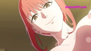 Sex Date with Makima in the Office - Where the Only Thing She Can't Control is Your Moans - 3 image