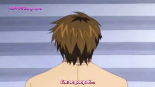 Big Boobed Stepmom Kyoko Gives Hands-On Sex Lesson to Horny Boy Kei! HENTAI Taboo - 1 image