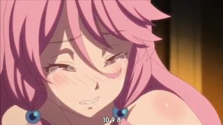 [Hentai] Pink-haired beautiful princess getting fucked hard by intruder and came while peeing herself - 3 image