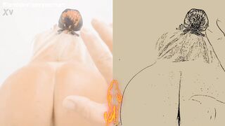 cartoon of my big ass