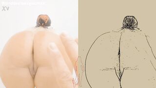 cartoon of my big ass