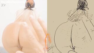 cartoon of my big ass