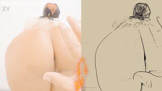 cartoon of my big ass