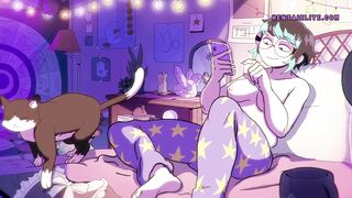 My Best Friend is Calling While Her Boyfriend is Fucking Me Hard - Animation - 9 image