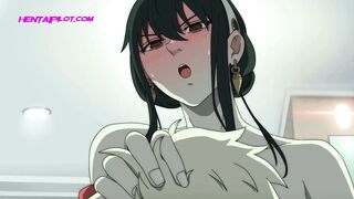Date Night With Chainsaw Man Ends Up With A Deep Creampie - Animation - 1 image