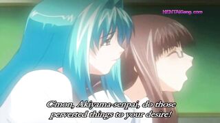 Trapped MILF Misaki Seduces Her Own Body in Kenichi's Hands After Mind-Bending Swap! UNCENSORED HENTAI - 2 image