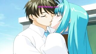 Trapped MILF Misaki Seduces Her Own Body in Kenichi's Hands After Mind-Bending Swap! UNCENSORED HENTAI - 8 image