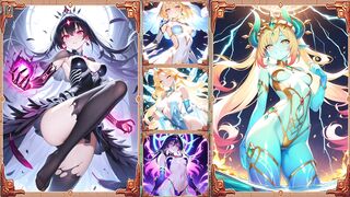 Anime Battle Babes (AI) - 10 image