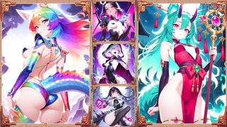 Anime Battle Babes (AI) - 4 image