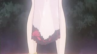 Anime lesbian group and masturbation session - 8 image
