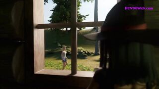 Magician PERV Babe plays with a Guy from the Street - Cartoon Sex Parody 2025 - 2 image