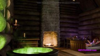 Magician PERV Babe plays with a Guy from the Street - Cartoon Sex Parody 2025 - 6 image