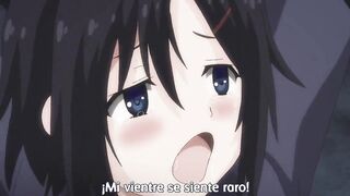 Anime Kunoichi got trapped and fucked on the ass - 01 - 2 image