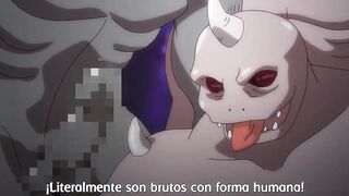 Anime Kunoichi got trapped and fucked on the ass - 01 - 5 image