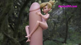 Tinkerbell With A Big Dick In The Woods ( Parody ) - 3 image