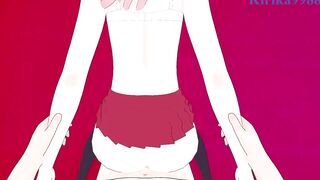 Marin Kitagawa and Sajuna Inui (Juju) intense sex. - My Dress-Up Darling Hentai