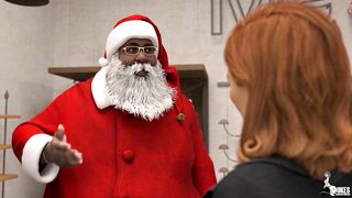 PAWG MILF Takes a Fat Black Cock From Santa - 3 image