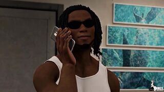 PAWG MILF Takes a Fat Black Cock From Santa - 9 image