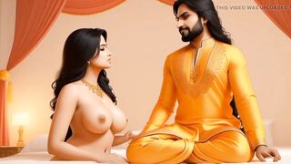 indian husband n wife nude hard sex blow job anal - 5 image