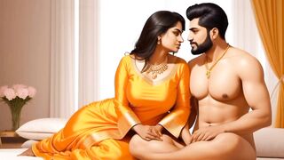 indian husband n wife nude hard sex blow job anal - 9 image